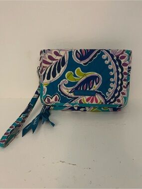 Vera Bradley Waikiki Paisley Go Ahead Convertible Crossbody Shoulder Bag Logo